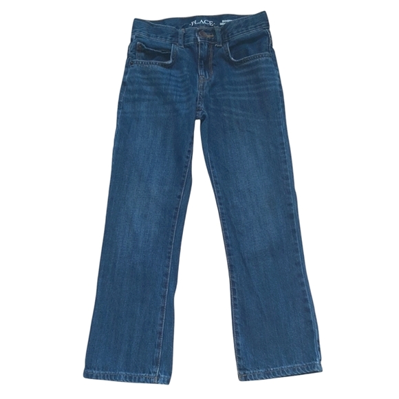 The Children's Place/Wonder Nation Boys sz 7 Relaxed Bootcut Denim Jeans Bundle - Picture 2 of 13